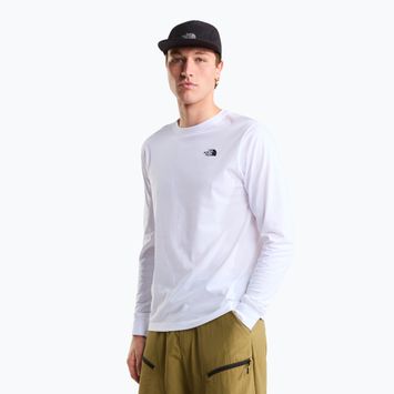 Herren-Trekking-Longsleeve The North Face Evolution Simple Dome Regular tnf white