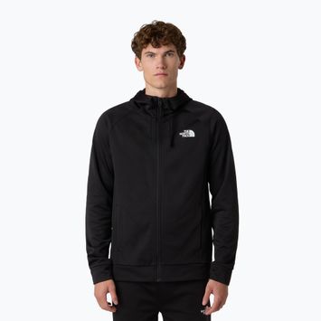 Hoodie Sweatshirt Herren The North Face Reaxion 2.0 Hooded Full Zip black heather