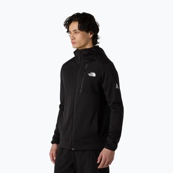 Hoodie Sweatshirt Herren The North Face Mountain Athletics Fleece Full Zip black