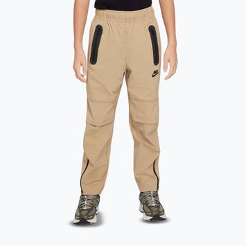 Nike Tech Woven Kinderhose Parachute beige/schwarz