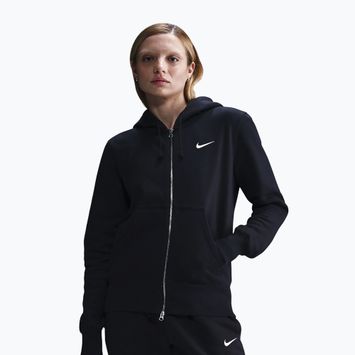 Damenpullover Nike Sportswear Phoenix Fleece Full Zip black/sail