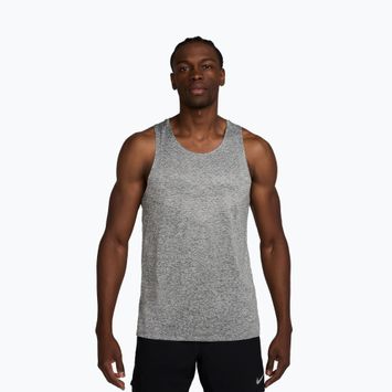 Herren-Laufshirt Nike Stride Dri-Fit ADV smoke grey/heather