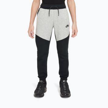 Kinderhose Nike Sportswear Tech Fleece black/dark grey heather/black/black