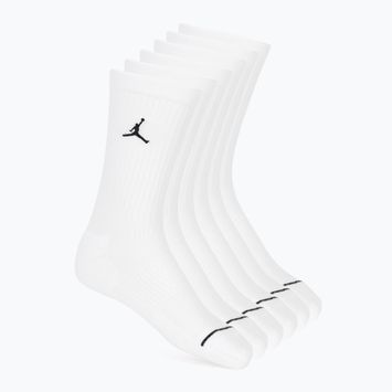 Skarpety  Nike Jordan Everyday Cushioned Crew 6 par white/black