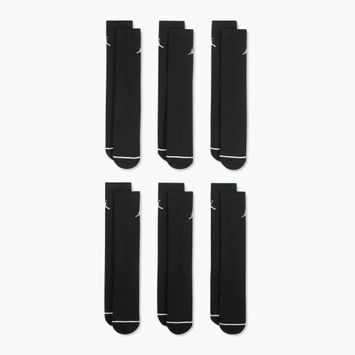 Socken Jordan Everyday Cushioned Crew 6 Paar schwarz/weiß