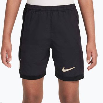 Kinder-Fußballshorts Nike Academy Dri-Fit Jr black/black/pale ivory/ pale ivory