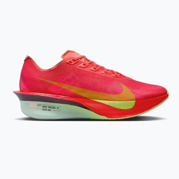 Männer Laufschuhe Nike Vaporfly 4 leuchtend karminrot / lime blast / mint Schaum
