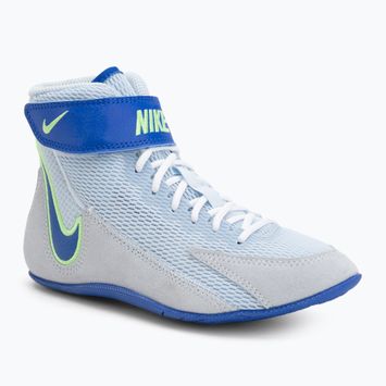 Kinder-Wrestlingschuhe Nike Speedsweep VIII GS blue tint/hyper royal/lime blast/white