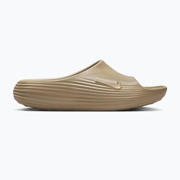 Herren-Badelatschen Nike ReactX Rejuven8 khaki/khaki/khaki
