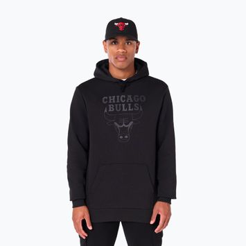 Herren New Era NOS NBA Reegular Chicago Bulls Hoody schwarz