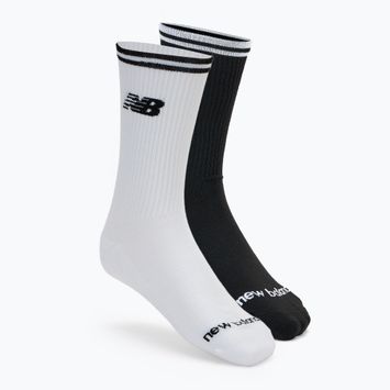 Socken New Balance Running Stripe Midcalf 2 Paar black/white