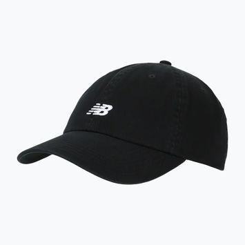 Frauen New Balance 6 Panel Klasse schwarz Baseballkappe