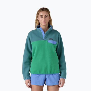 Patagonia Damen-Trekking-Sweatshirt LW Synch Snap-T P/O heartleaf grün