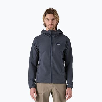 Herren Patagonia R1 TechFace Sweatshirt rauchblau