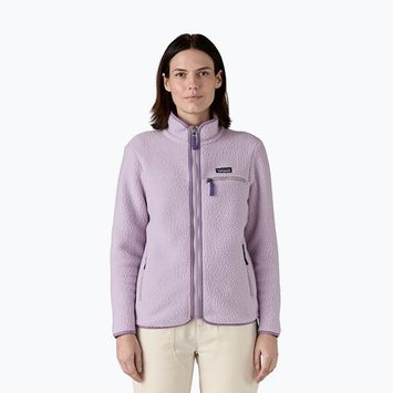 Damen Patagonia Retro Pile Fleece Sweatshirt Fingerhut lila
