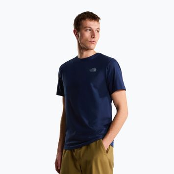 Herren-Trekking-T-Shirt The North Face Moutain Sketch Regular summit navy