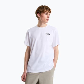 Herren-Trekking-T-Shirt The North Face Vertical Regular tnf white