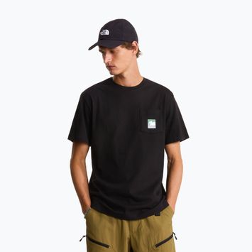 Herren T-Shirt The North Face Mountain Logo Relaxed tnf black