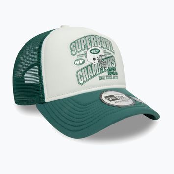 Neue Era Superbowl Trucker Kappe New York Jets grün med