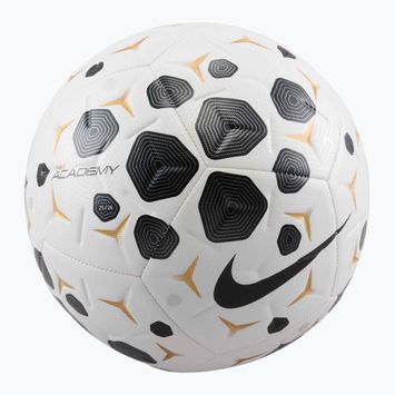 Fußball Nike Academy white/black/black Größe 5