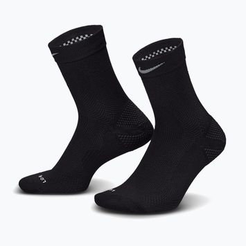 Socken Nike Running Lightweight Micro Crew black/pure platinum/smoke grey