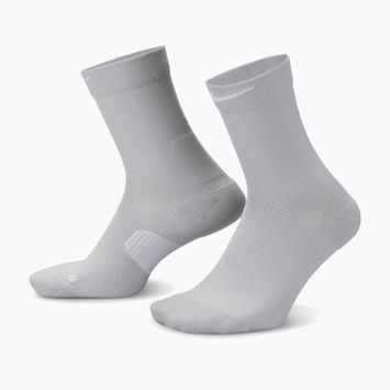 Socken Nike Running Midweight Crew light smoke grey/pure platinum/white