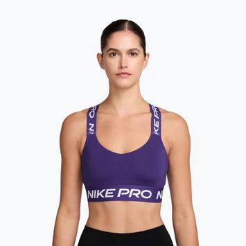 Sport-BH Nike Pro Light-Support court purple/court purple/white