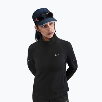 Damen-Lauf-Langarmshirt Nike Swift Therma-Fit Turtle Neck black