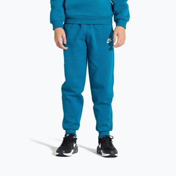 Kinderhose Nike Sportswear Club Fleece Green Abyss/White
