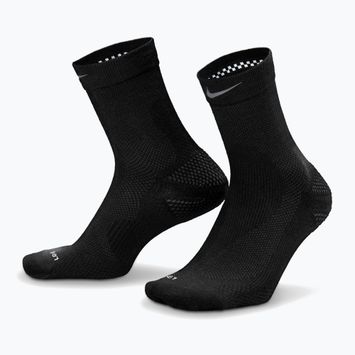 Socken Nike Running Wool Micro Crew black/dark smoke grey