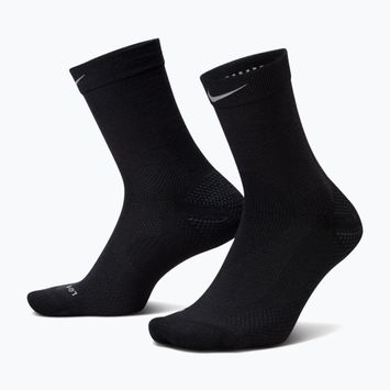 Socken Nike Running Lightweight Wool Crew black/dark smoke grey