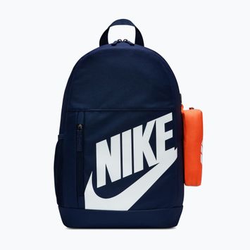 Kinder-City-Rucksack Nike Elemental Shoebox 20 l midnight navy/orange/white