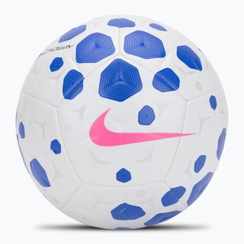 Fußball Nike Academy White/Racer Blue/Pink Blast Größe 5