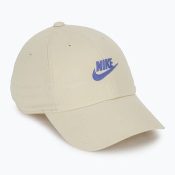 Basecap Nike Club Unstructured Futura Wash light khaki/sapphire