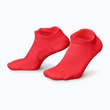 Socken Nike Running Midweight No-Show light crimson/turf orange/turf orange