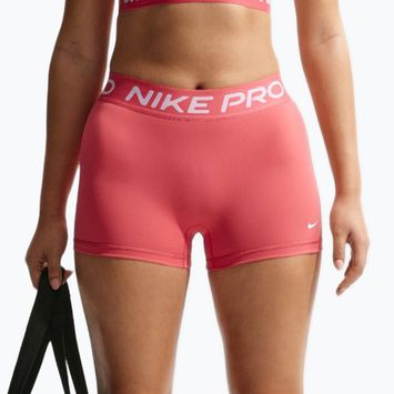 Damen-Shorts Nike Pro Mid-Rise Biker 3" sea coral/white