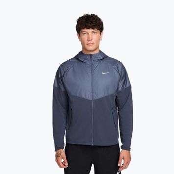 Herren-Laufjacke Nike Miler Repel Winterized thunder blue