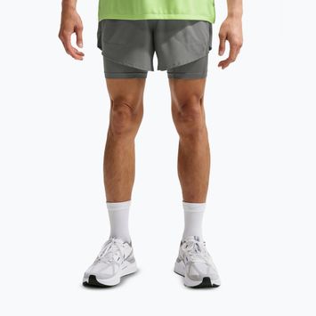 Herren-Laufshorts Nike Stride Dri-Fit Hybrid 5" smoke grey