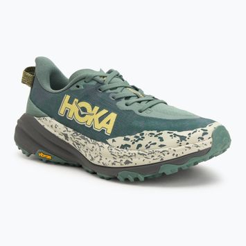 HOKA Speedgoat 6 Wide Herren Laufschuhe Farn/Asphaltgrau