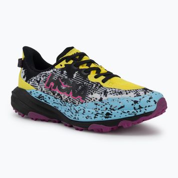Kinder Laufschuhe HOKA Speedgoat 6 electric lemon/black