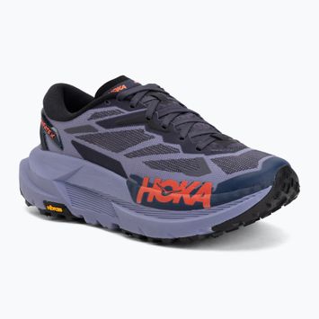Damen-Laufschuhe HOKA Mafate X berry jam/squid ink