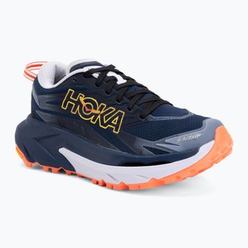 Damen Laufschuhe HOKA Mafate 5 midnight blue/starlight glow