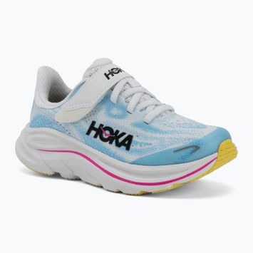 Kinder-Laufschuhe HOKA Clifton 10 frost/soaring blue