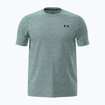 Herren-Trainingsshirt Under Armour Vanish Elite Seamless enamel blue/ultimate black