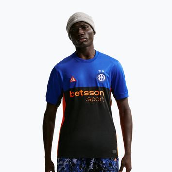 Herren-Fußballtrikot Nike Inter Milan Stadium SE hyper blue/black/safety orange