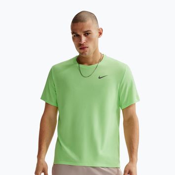 Herren-Laufshirt Nike Miler Dri-Fit UV Lime Blast
