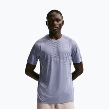 Herren-Laufshirt Nike Stride Dri-Fit ADV iron purple/dark raisin