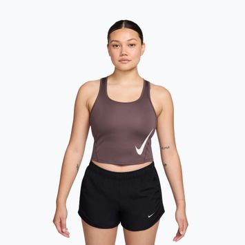 Damen-Laufshirt Nike Swoosh Run Dri-Fit tattoo/black/white