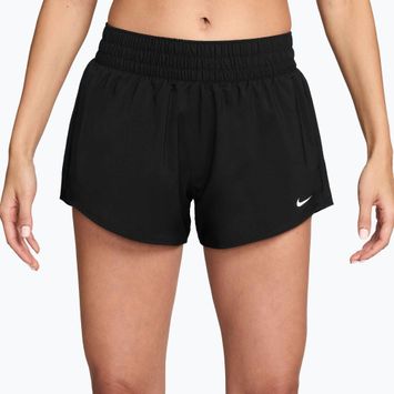 Damen-Shorts Nike One Dri-Fit 3" black/white