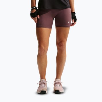 Damen-Shorts Nike One High-Waisted Biker 5" tattoo/white